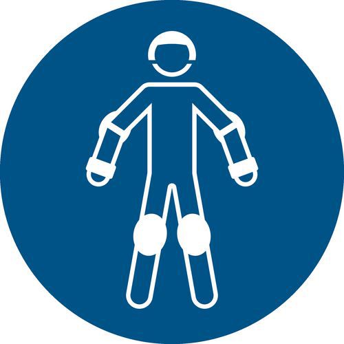 Panneau Porter Des Protections Pour Sports à Roulettes Ã˜ 300