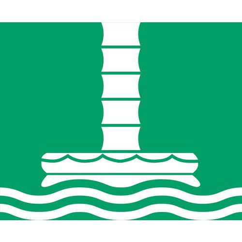 Panneau Pictogramme Gaine D'évacuation 300x300 Mm