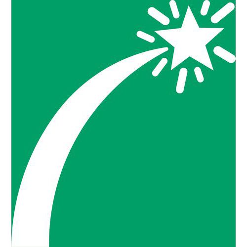 Panneau Pictogramme Signal De Détresse 300x300 Mm