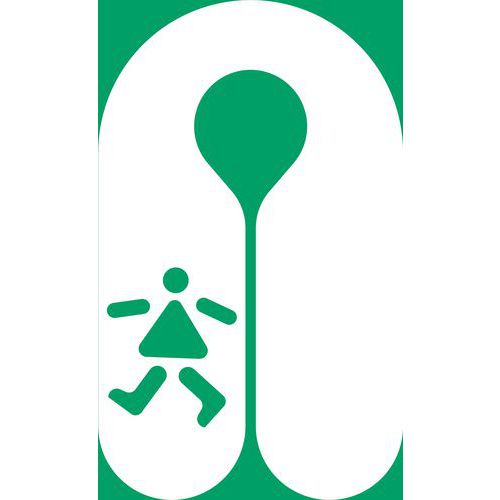 Panneau Pictogramme Gilet De Sauvetage Pour Enfants 200x200