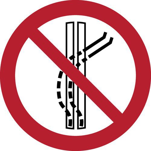 Interdiction De Quitter La Piste De Remorquage 150x150 Mm