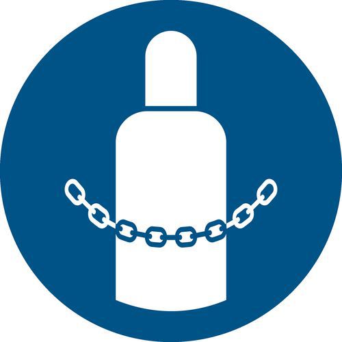 Panneau Obligation De Sceller Les Bouteilles De Gaz Ã˜ 100