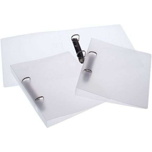 Classeur A5: Pp: 2 Anneaux: 27/20 Mm: Transparent