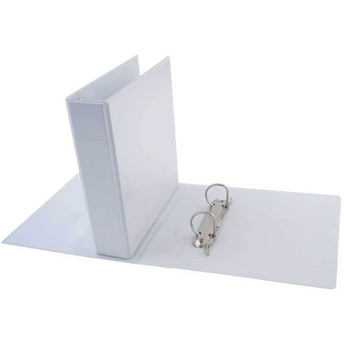 Classeur A5: Pvc: 2 Anneaux: 55/35 Mm: Blanc