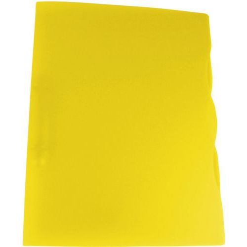 Reliure à 2 Anneaux Trend A4: Pp: 25/15:jaune Transparent