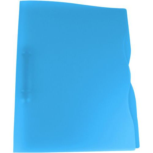 Reliure à 2 Anneaux Trend A5: Pp: 25/15 Mm: Bleu Transparent