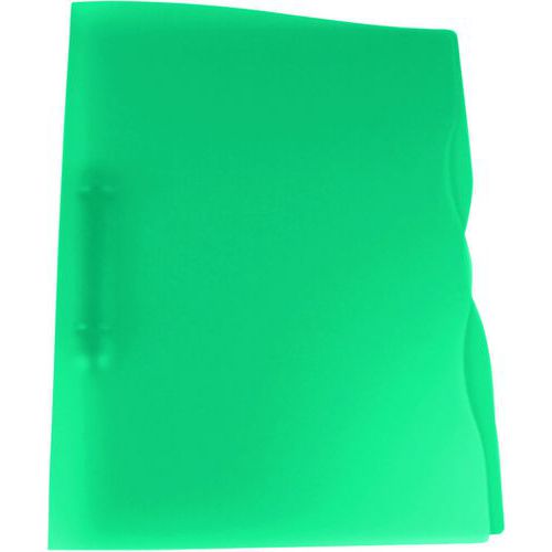 Reliure à 2 Anneaux Trend A5: Pp: 25/15: Vert Transparent