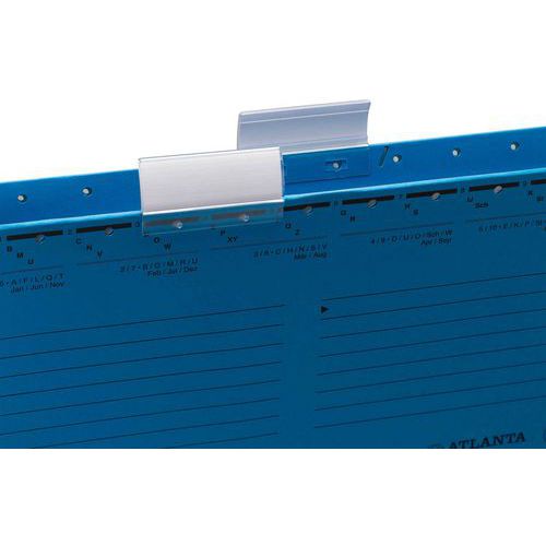 Serie E Vario Porte-étiquettes: 60 Mm: Transparent