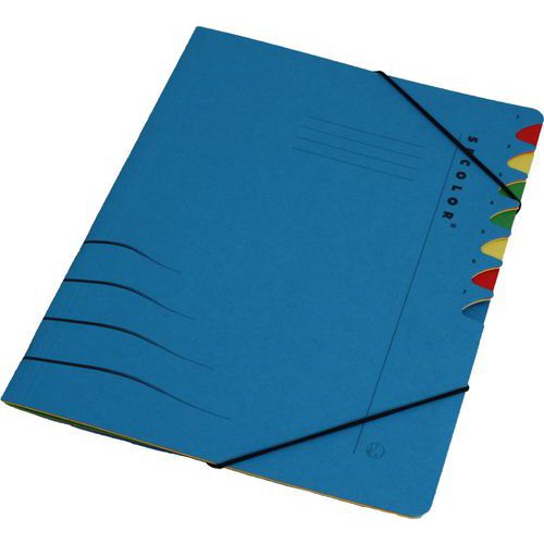 Trieur: 7 Compartiments: Bleu: Secolor