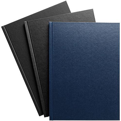 Couverture Rigide Pour Reliure Thermique Toile: 15 Mm: Bleu