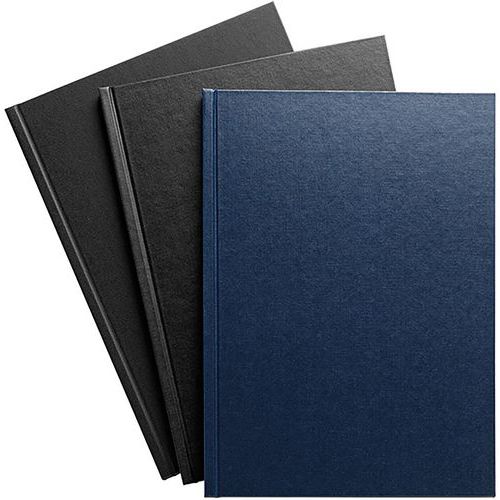 Couverture Rigide Pour Reliure Thermique Toile: 3 Mm: Bleu