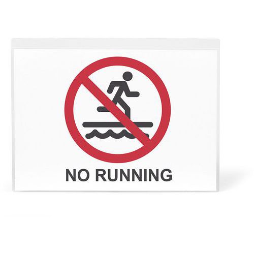 Pochettes D'affichage A4 307x228 Grand Côté Résistante Léay