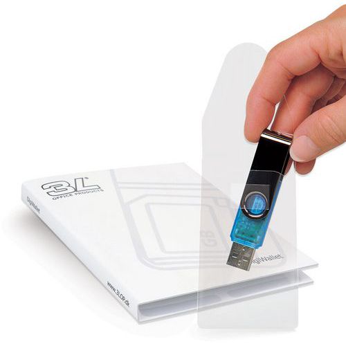 Pochettes Adhésifs Pour Clés Usb: 525x90 Avec Ã‰tui De Class