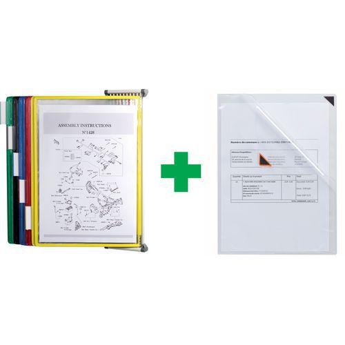 Porte-cartes De Visite Adhésifs: Ouverture Grand Côté 95x60