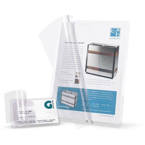 Plastification à Froid: 66x100mm