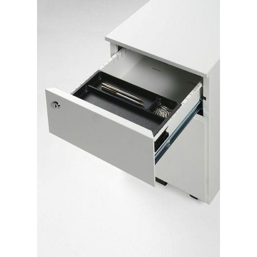 Robberechts - Organiseur de tiroir Combi-Classic - Plumier ABS Noir - Éco-responsable 35% recyclé