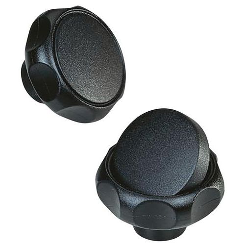 Boutet - Bouton AE Polyamide D.42 pour M8 - Filetage 8mm - Résistant et Durable