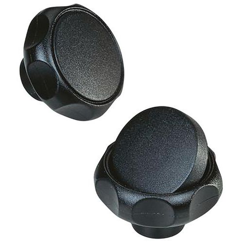 Boutet - Bouton AE Polyamide D.62 pour M8 - Ø 62mm, Filetage 8mm - Résistant et Durable