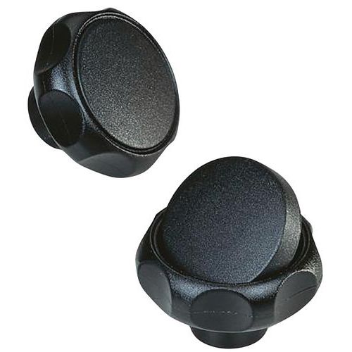 Boutet - Bouton AE Polyamide D.62 pour M10 - Ø 62mm, Filetage 10mm