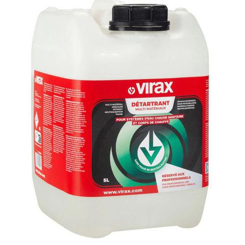 Virax - Détartrant Multi-matériaux 5L - Outil Plomberie Professionnel - Recyclable 100%