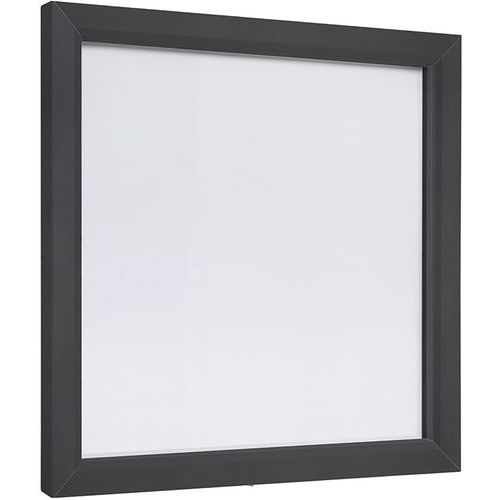 Showdown Displays - Vitrine Extérieure Verrouillable Slim - Gris Foncé - 6xA4 - Magnétique - Aluminium