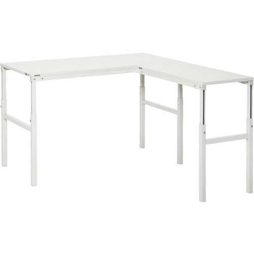 Treston - Extension d'angle pour établi TP Antistatique - 100 cm Largeur - Charge 150 kg - Éco-responsable