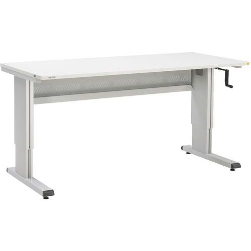 Treston - Établi Antistatique WB 180cm - Charge 200kg - Hauteur Réglable 70-110cm - Bois Stratifié - Éco-responsable