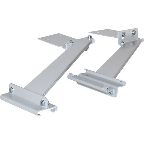 Treston - Paire d'équerres pour système de coupe PPC - Gris clair - Accessoire d'emballage éco-responsable