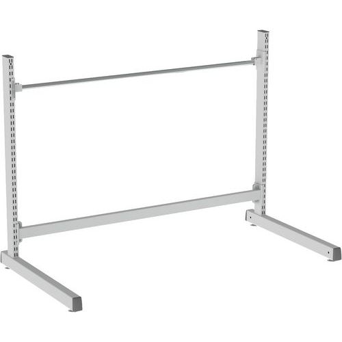Treston - Support bas M1800 pour rouleaux d'emballage - 1830x715x1000mm Gris Clair - Acier Éco-responsable
