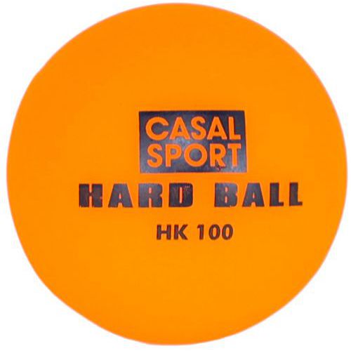 Casal Sport - Balle Hard Hockey Orange Club - Vinyle 7 cm - Idéale pour Entraînement
