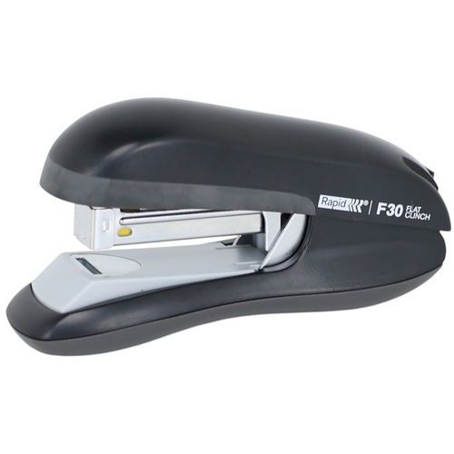 Rapid - Agrafeuse de bureau Fashion F30 Noir - Capacité 30 feuilles - Design élégant et compact