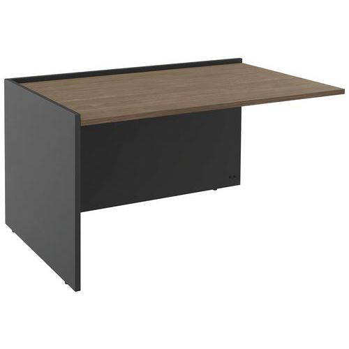 Module Départ Bas Ola Largeur 1425 Cm Anthracite/ Noyer