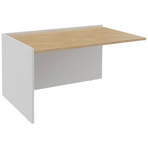 Module Départ Bas Ola Largeur 1625 Cm Blanc Perle/ Chêne Clair