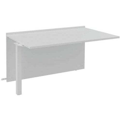 Module Suivant Bas Ola Largeur 120 Cm Blanc Perle/ Blanc Perle