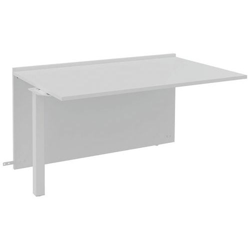 Module Suivant Bas Ola Largeur 140 Cm Blanc Perle/ Blanc Perle
