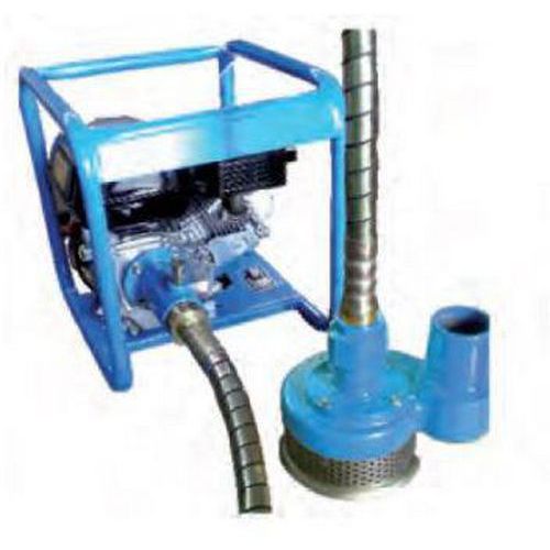 Tsurumi - Pompe à câble d'épuisement eaux chargées - 5.5 CV - Débit 1300 L/min - Granulométrie 8mm - Refoulement 75mm