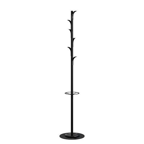 Portemanteau Palms Fût Noir 6 Patères Noir