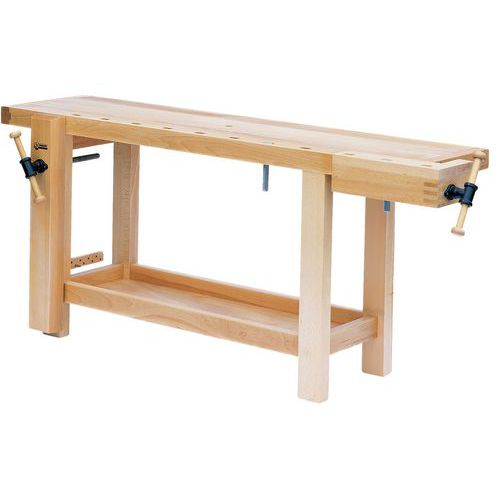 Etabli Menuisier Ébéniste - Presse Serrage Rapide et Verticale 2400 x 500 mm - Etablis Francois