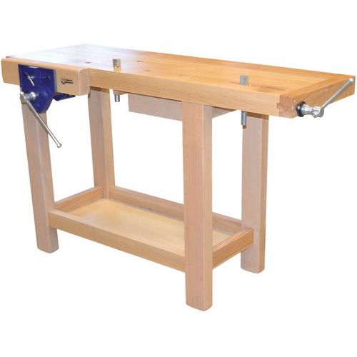 Etabli Sculpteur - Presse Serrage Rapide et Chariot 1500 x 500 mm - Etablis Francois