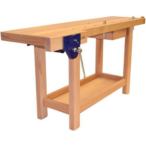 Etabli Sculpteur - Presse Serrage Rapide et Chariot 2400 x 500 mm - Etablis Francois