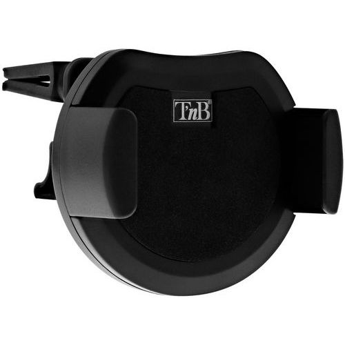Mini Support Grille Aération Pour Smartphone - Noir - T'nb