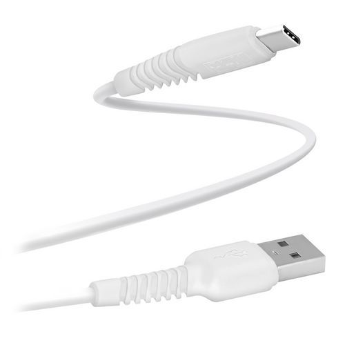 Câble Usb/usb-c 1m - Blanc - T'nb