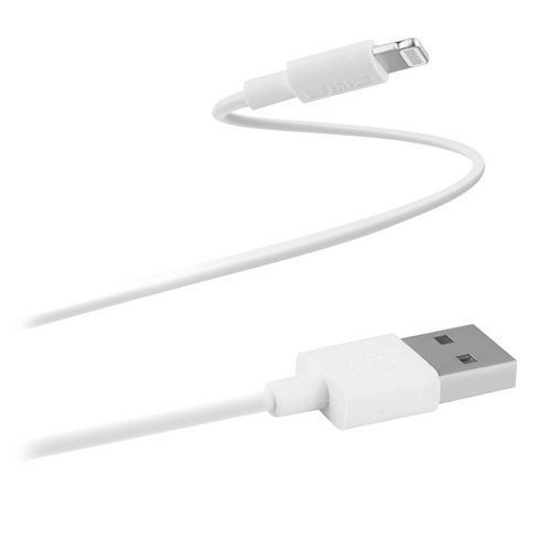 Câble Usb / Lightning 1m - Blanc - T'nb