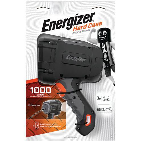 Phare Led Rechargeable Hardcase Pro Noir