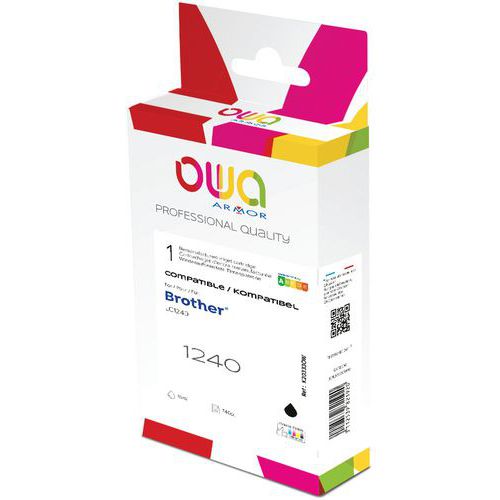 Brother Lc1240 Cartouche D'encre Remanufacturée Noir