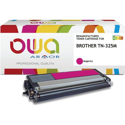 Brother Tn-325m Toner Remanufacturé Haute Capacité Magenta