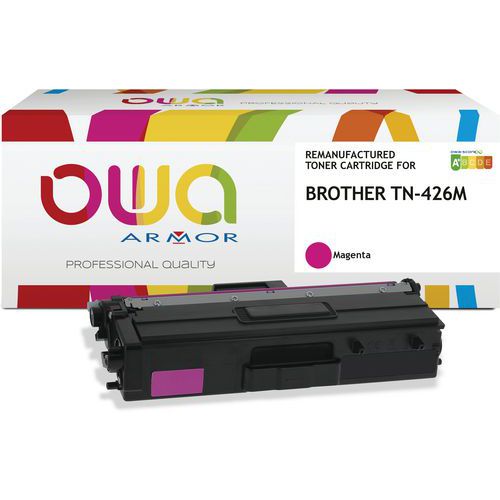 Brother Tn-426m Toner Remanufacturé Haute Capacité Magenta