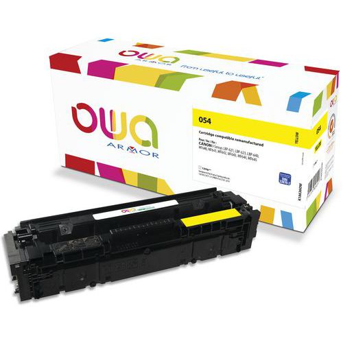 Canon 054 Toner Remanufacturé Jaune