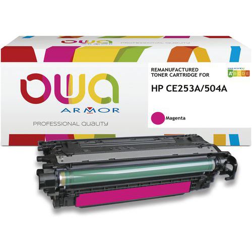 Canon 723m Hp Ce253a Toner Remanufacturé Magenta