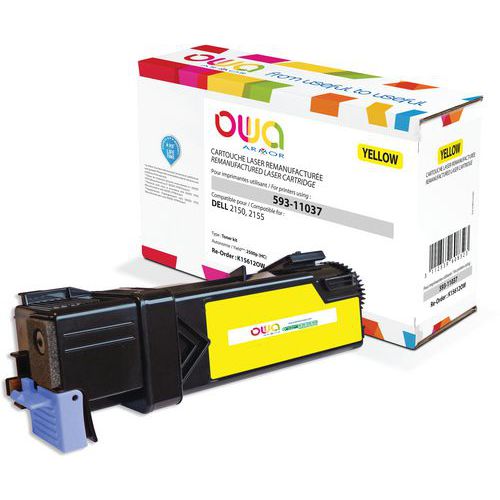 Dell 593-11037 Toner Remanufacturé Haute Capacité Jaune